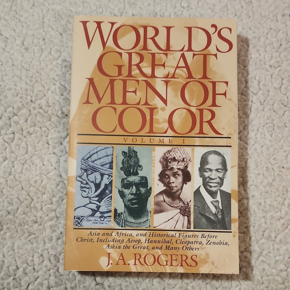 World's Great Men of Color Vol 1 by J.A. Rogers (1996) TPB Touchstone